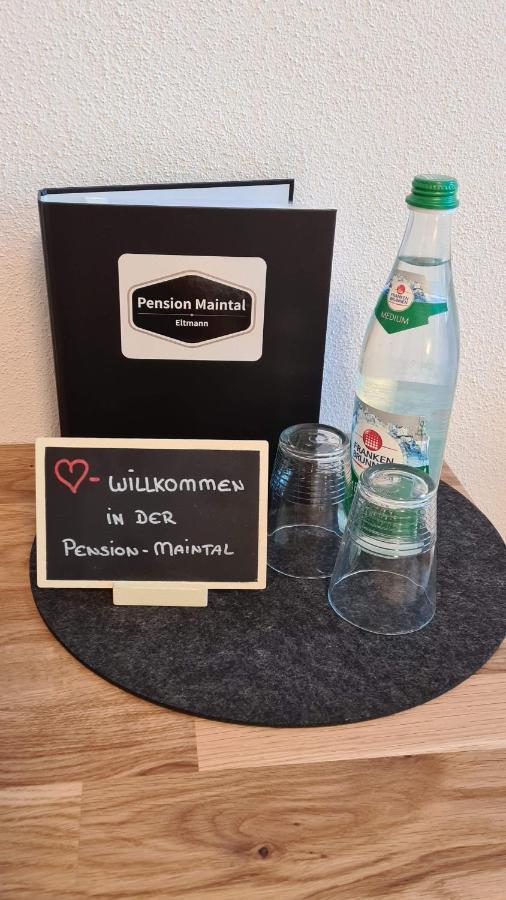 Pension Maintal Eltmann Buitenkant foto